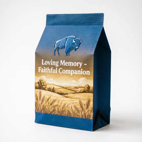 Faithful Companion — Paper Dog Food Bag