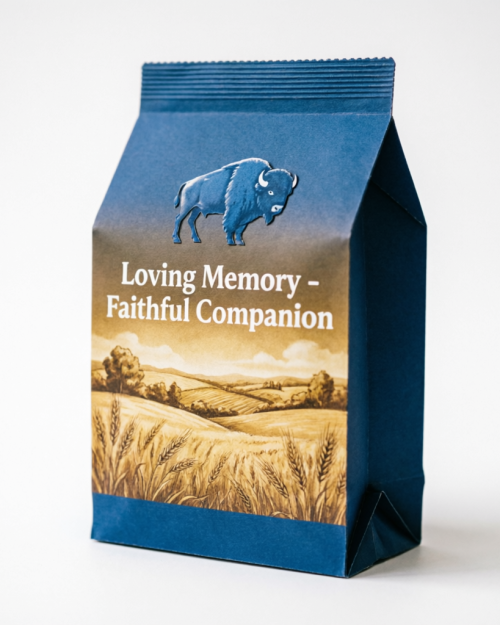 Faithful Companion — Paper Dog Food Bag